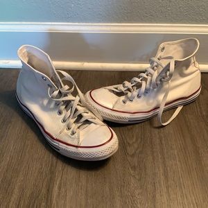 White Converse All Star Chuck Taylor M/W 9.5/11.5